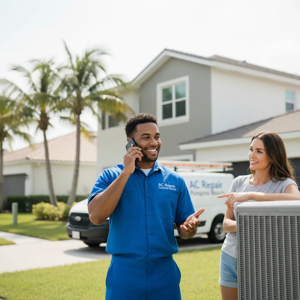 AC Repair Pompano Beach customer support in Robert
